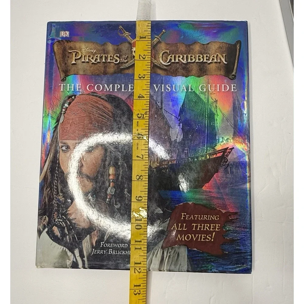 Pirates of the Caribbean: The Complete Visual Guide Disney Movie Reading Photos